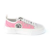 Dames Lage Sneakers Dolce & Gabbana , Pink , Dames