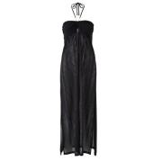 Zwarte Gehaakte Cover Up Jurk Melissa Odabash , Black , Dames