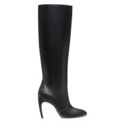 Luxecurve 100 Slouch Laars Stuart Weitzman , Black , Dames