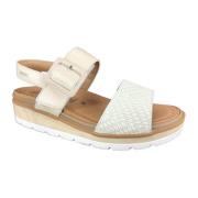 Stijlvolle Sandaal voor Vrouwen Mephisto , Beige , Dames