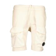 Stijlvolle Bermuda Shorts voor Mannen C.p. Company , Beige , Heren