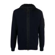 Sweater met rits &; Hoodies C.p. Company , Blue , Heren