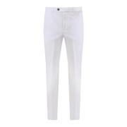 Katoenen broek met Italiaanse pasvorm Brunello Cucinelli , White , Her...