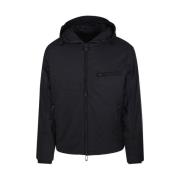 Nero Blouson Jack Emporio Armani , Black , Heren