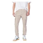 Tapered Broek Lente/Zomer Collectie Calvin Klein Jeans , Beige , Heren