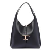 Stijlvolle Leren Tas Tod's , Black , Dames