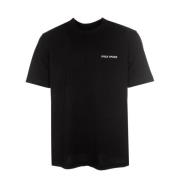 Ambachtelijk T-shirt met ronde hals Daily Paper , Black , Heren