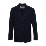 Blauwe Jas voor Mannen Herno , Blue , Heren