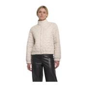 Gewatteerd Bomberjack Rino&Pelle , Beige , Dames