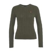 Groene Kabeltrui Polo Ralph Lauren , Green , Dames