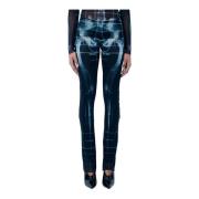 Squeletor Mesh Broek Jean Paul Gaultier , Black , Dames