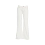 Wijde Jeans - Denim Blue 7 For All Mankind , White , Dames