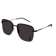 Stijlvolle Leren Schoudertas Saint Laurent , Black , Unisex