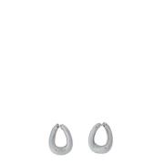 Gebogen Twist Hoop Oorbellen Set Tom Wood , Gray , Dames