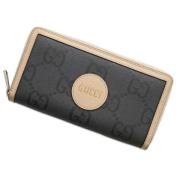 Pre-owned Leather wallets Gucci Vintage , Gray , Dames