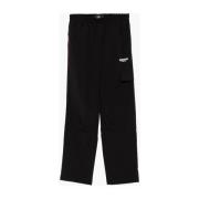 Katoenen sweatpants met elastische taille Represent , Black , Heren