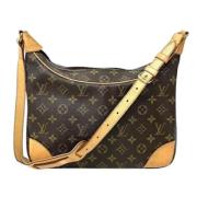 Pre-owned Canvas louis-vuitton-bags Louis Vuitton Vintage , Brown , Da...