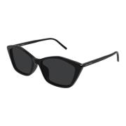 Zwarte zonnebril SL 775/F Saint Laurent , Black , Dames