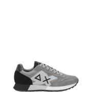 Casual Sneaker voor Mannen Sun68 , Gray , Heren