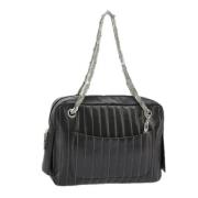 Pre-owned Leather handbags Chanel Vintage , Black , Dames