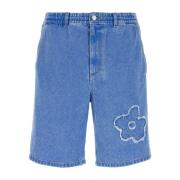 Denim Bermuda Shorts Marni , Blue , Heren