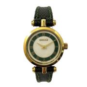 Pre-owned Leather watches Gucci Vintage , Multicolor , Dames