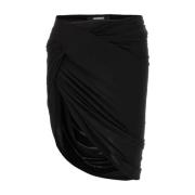 Stijlvolle Mini Rok voor Vrouwen Jacquemus , Black , Dames