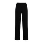 Wijde Broek - Zomerse Stijl &Co Woman , Black , Dames