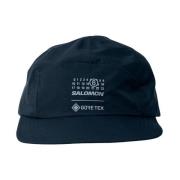 Logo Motif Baseball Cap MM6 Maison Margiela , Black , Heren