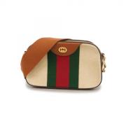 Pre-owned Canvas gucci-bags Gucci Vintage , Green , Dames