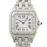 Pre-owned Glass watches Cartier Vintage , Gray , Dames