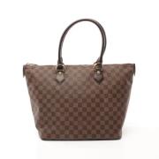 Pre-owned Canvas totes Louis Vuitton Vintage , Brown , Dames