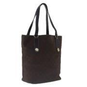 Pre-owned Canvas totes Gucci Vintage , Brown , Dames