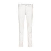 Linnenmix Torino Broek Regular-Fit Mason's , White , Heren