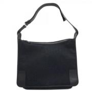 Pre-owned Canvas shoulder-bags Gucci Vintage , Black , Dames