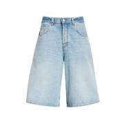 Heldere Blauwe Shorts voor Mannen Haikure , Blue , Dames