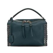 Pre-owned Leather fendi-bags Fendi Vintage , Blue , Dames