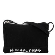 Pre-owned Canvas shoulder-bags Michael Kors Pre-owned , Black , Dames