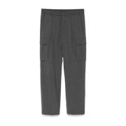 Grijze Casual Broek voor Mannen Herno , Gray , Heren