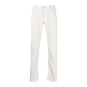 Witte Super Slim Fit Jeans Jacob Cohën , White , Heren