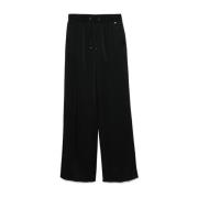 Zwarte Pant voor een stijlvolle uitstraling Herno , Black , Dames