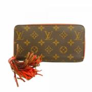 Pre-owned Canvas wallets Louis Vuitton Vintage , Brown , Dames