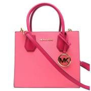 Pre-owned Canvas handbags Michael Kors Pre-owned , Pink , Dames