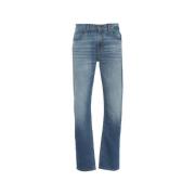 Slim Fit Jeans 7 For All Mankind , Blue , Heren