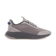 Grijze Ademende Ergonomische Sneakers Urban Stijl Boss , Gray , Heren