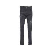 Zwarte Slim Fit Cool Guy Jeans Dsquared2 , Black , Heren