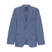 Stijlvolle Blazer voor Mannen Hugo Boss , Blue , Heren