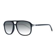 Heren Aviator Zonnebril met Gradiënt Lenzen Hugo Boss , Black , Heren