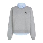 Ikon Sweatshirt Karl Lagerfeld , Gray , Dames