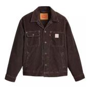 JAS Mannen The Trucker Jacket Levi's , Brown , Heren